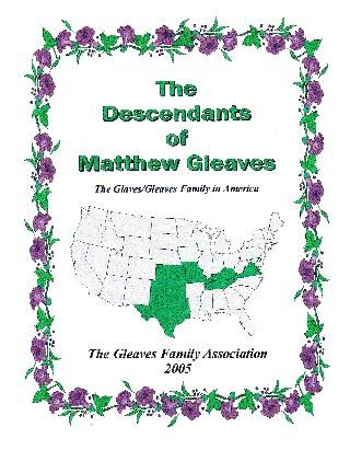 Cover of The Descendants of Matthew Glaves